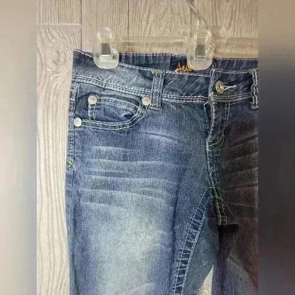 Angel, boot cut medium wash jeans size 3. - Picture 2 of 7